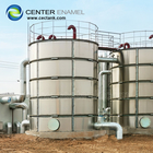 Zbiornik wodny stalowy cylindryczny do przechowywania wody pitnej