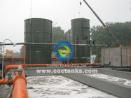 Zbiornik stalowy z emaliatowymi śrubami do oczyszczania wody przemysłowej o wyższej jakości i niskim koszcie projektu