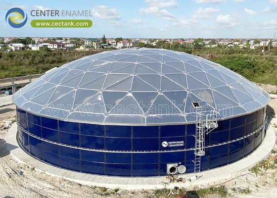 Anty-adhezjonalne pokrycie kopuły geodezyjne z aluminium, zwiększające wydajność magazynowania w zbiornikach ropy