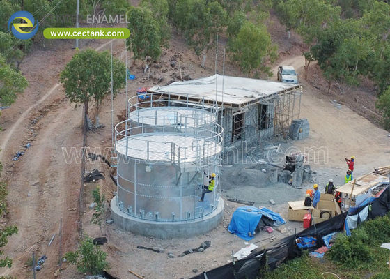 AWWA D103 Standardowe zbiorniki stalowe z galwanizacją do zapobiegania pożarowi