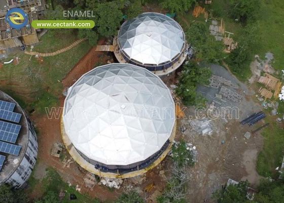 Odporny na korozję i mało wymagający konserwacji dach kopułowy z aluminium - idealne rozwiązanie dla długotrwałej ochrony zbiornika
