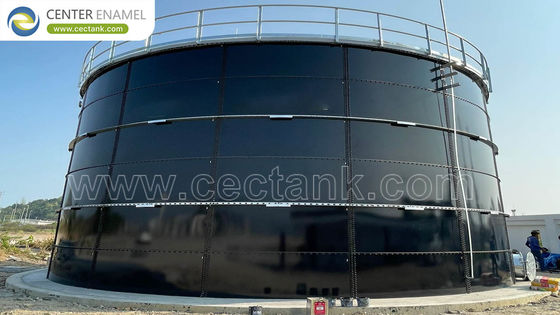 200Zbiorniki do przechowywania wycieków ze stali o pościelze szklanej o pojemności 1000 galonów z dachami z warstwy aluminium: zrównoważone rozwiązanie dla zarządzania wyciekami z składowisk odpadów