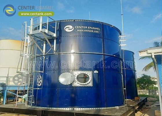 Doskonała odporność na ścieranie szkłowymowane zbiorniki stalowe do przechowywania płynów przemysłowych: trwały wybór Shijiazhuang Zhengzhong Technology Co., Ltd (centralny emaliet)