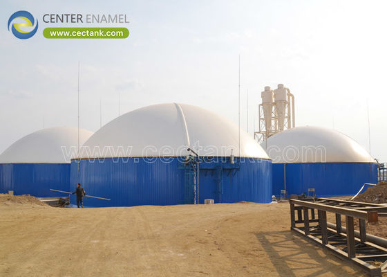 Reaktor zbiornikowy ciągły ze szkłem wyłożony ze stali (CSTR) do instalacji gazowych i instalacji oczyszczania ścieków (WWTP)