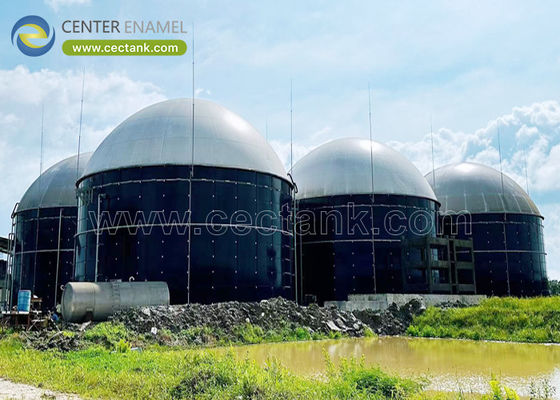 Rozwiązania zbiorników biogazu dla projektów zrównoważonej energii przez Center Enamel