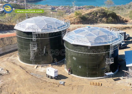 Center Enamel może zapewnić aluminium kopuły dachy do Jordan Crude Oil Zbiorników magazynowych