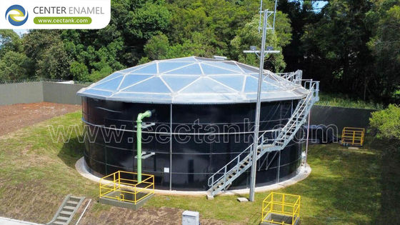 Center Enamel może dostarczyć aluminiowe dachy kopuły do zbiorników z ropą naftową w Lesotho