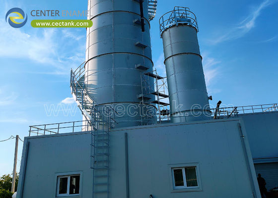 Precyzyjnie zaprojektowany zbiornik ze stali nierdzewnej do systemów fermentacji biogazu