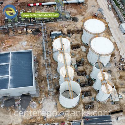 Zbiornik powlekany FBE do oczyszczania ścieków z odpadów z produkcji oleju palmowego - Zaprojektowany specjalnie do trwałego przechowywania ścieków POME o wysokiej zawartości organicznej.
