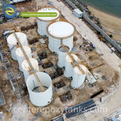 Zbiornik powlekany FBE do oczyszczania ścieków z produkcji papieru - Wytrzymały zbiornik do obsługi wysokich zawartości ciał stałych i wymagań chemicznych ścieków z młyna.