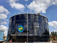 Zbiorniki stalowe ze szklanymi podszewkami odpornymi na korozję dla ścieków słonej wody / ropy naftowej o wysokiej zawartości siarki