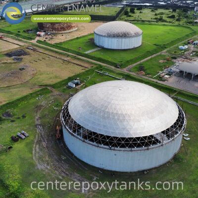 Wewnętrzne pływające dachy do spawanych zbiorników oleju ze stali: oferuje kompleksową uszczelnienie pary dla różnych rodzajów oleju