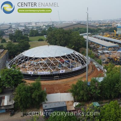 Aluminiowy dach kopułowy do zbierania oleju spożywczego ze spawanej stali nierdzewnej: skutecznie zawiera zapachy organiczne i zapobiega przedostaniu się zewnętrznych zanieczyszczeń do zbiornika