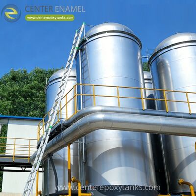 Złote zbiorniki stalowe do przechowywania okrągłego paliwa: charakteryzują się okrągłą konstrukcją, która optymalizuje rozkład ciśnienia i stabilność konstrukcyjną