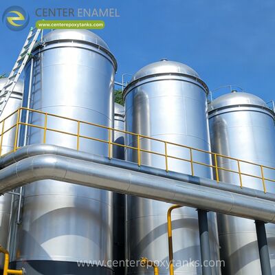 Zlutowane zbiorniki stalowe do magazynów paliwa z podwójnymi ścianami: zaprojektowane z przestrzenią pośrednią w celu zapewnienia wtórnego zabezpieczenia i wykrywania wycieków