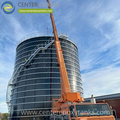 Zbiorniki wodne ze stali śrubowanej jako duży zbiornik wody: Zaprojektowane z myślą o stabilności strukturalnej w dużych skalach i dużych obciążeniach płynami.