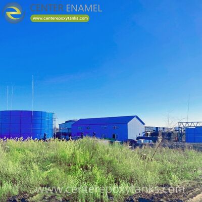 Stalowe zbiorniki skręcane jako zbiorniki do przechowywania gnojowicy: Zachowują integralność pod naciskiem fizycznym gęstej, wysoko-stałej gnojowicy rolniczej lub przemysłowej.