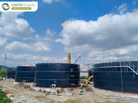 Wiodąca technologia biogazu i zbiorniki GFS do oczyszczania ścieków z gospodarstw rolnych w Indonezji