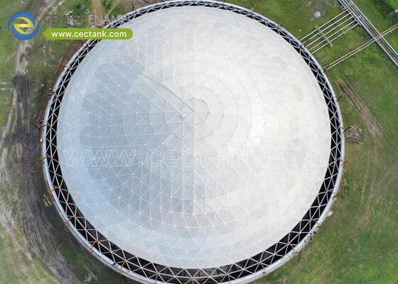 Wysokiej odporności na korozję Aluminiowy dach kopułowy z szybką instalacją w terenie i praktycznie bezobsługową konstrukcją