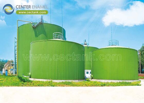 18000m3 CSTR Reactor Wysyłka z Chin Dostawa Modułowa do Wielkoskalowej Fermentacji Beztlenowej