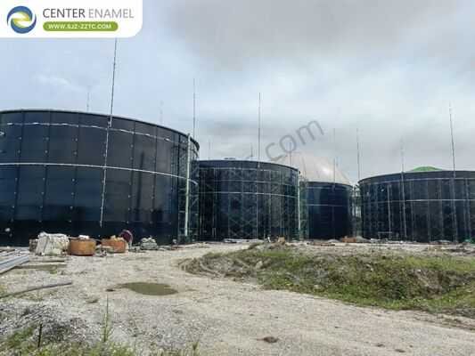 Biogas Project Contractor Utilizing GFS Tanks for Chicken Manure Treatment in Egypt