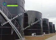 Zbiornik stalowy z wyłączeniem i rozszerzalnym śrubami do instalacji biogazowej 2 lata gwarancji