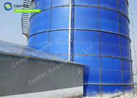 Zbiorniki wody ze szkła ze stali do oczyszczalni ścieków z biogazu