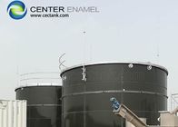 Biogazowniczy reaktor CSTR ze ściśniętą stalowością z dachem