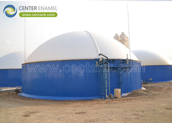 Factory Coated Bolted Steel Biogas Storage Tank: Maximum Capacity of 60,000M³