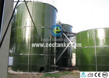 Zbiornik na przechowywanie osadów i odpadów z membranowym lub aluminiowym dachem