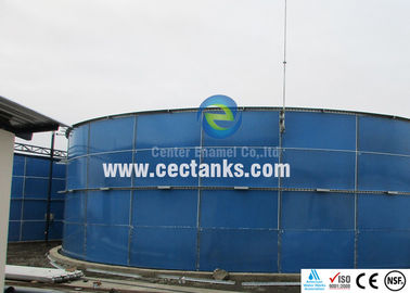 10000 / 10K galonowy zbiornik wody ze stali / zbiornik wody ze szklaną obudową dla biogazowni
