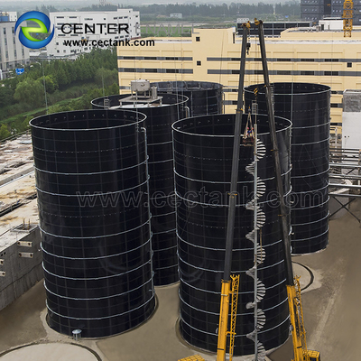 Zbiorniki do przechowywania płynów ze szkła stopionego dla komunalnych ścieków przemysłowych, osadów lub niektórych procesów