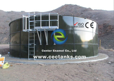 Zbiornik z wodą pożarną z betonu lub szkła ze stopionej stali, zbiornik z wodą przemysłową zmontowany na miejscu