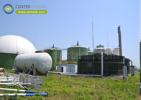 Zbiornik biodigestacyjny z membranowym dachem z procesem powlekania porcelaną: zaawansowane rozwiązanie dla produkcji biogazu