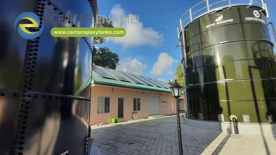 Epoxy powlekane zbiorniki ze stali ze śrubami do nawozów: ogólne przechowywanie płynnych nawozów rolniczych