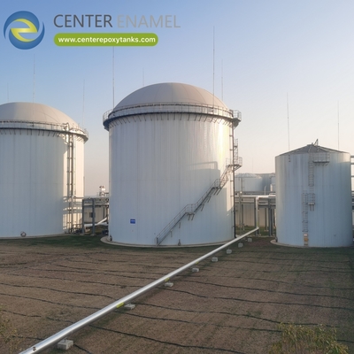 Balon biogazowy dla roślin wieprzowych: zawiera biogas z odpadów wieprzowych.