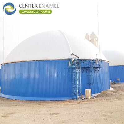 Double Membrane Biogas Holder for a Slaughterhouse Plant: Stores High-Strength Biogas Produced from Processing Organic Waste Streams