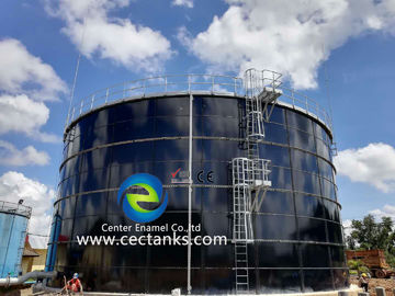Zbiorniki stalowe ze szklanymi podszewkami odpornymi na korozję dla ścieków słonej wody / ropy naftowej o wysokiej zawartości siarki