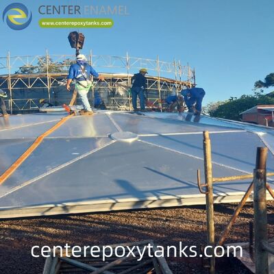 Wewnętrzny pływający dach dla spawanego zbiornika paliwa lotniczego A-1 ze stali węglowej: zapewnia integralność paliwa i zmniejsza ryzyko pożaru