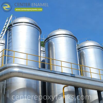 Zewnętrzny pływający dach dla spawanego zbiornika ze stali węglowej na biopaliwa: Utrzymuje stabilność produktu i obniża emisję par