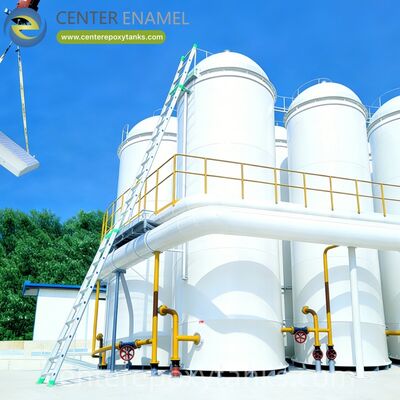 Zewnętrzny pływający dach dla spawanych przemysłowych zbiorników na olej ze stali węglowej: Chroni oleje procesowe przed wilgocią i zanieczyszczeniem atmosferycznym