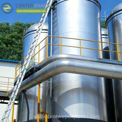 Zewnętrzny pływający dach zbiornika paliwa stacji benzynowej