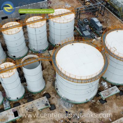 Zbiorniki stalowe jako zbiorniki slurry biogazowe: bezpieczne przechowywanie bogatych w składniki odżywcze produktów ubocznych procesu trawienia.