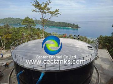 Gospodarcze zbiorniki emaliowe do przechowywania wody w przemyśle / zbiorniki stalowe powlekane szkłem