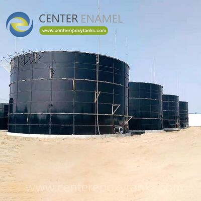 Bolted Steel Tanks as Biomethane Plants: Scalable modular units used to house the core processing stages of gas refinement.