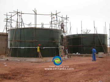 Zbiornik do przechowywania biogazu do oczyszczania ścieków / Zbiornik do bio-przechowywania z dwuskładnikową powłoką