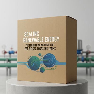 Skalizowanie energii odnawialnej: Inżynieria FBE Biogas Digester Tanks