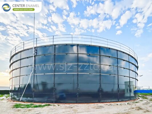 Zrównoważona technologia biogazu i zbiorniki GFS dla projektu biogazu ziarna w Singapurze