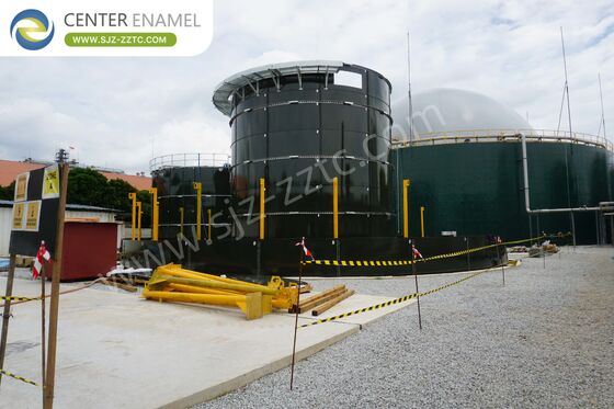 Transformacja odpadów domowych Singapuru w biogaz dzięki zbiornikom GFS Premium
