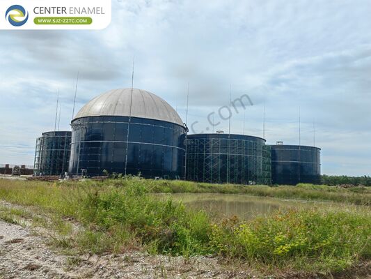 South Africa Kitchen Waste to Biogas: Sustainable Biogas Plant Design with GFS Tanks